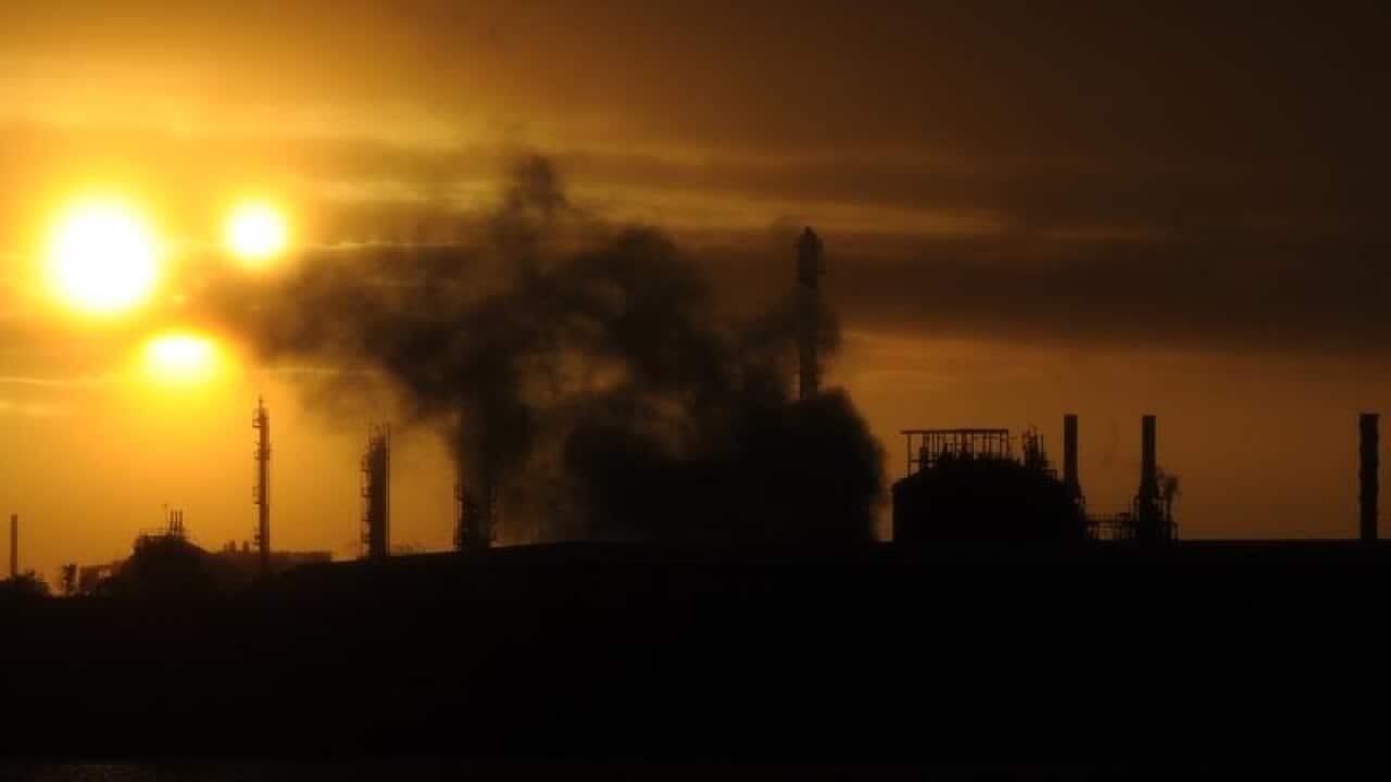 An industrial plant in Melbourne