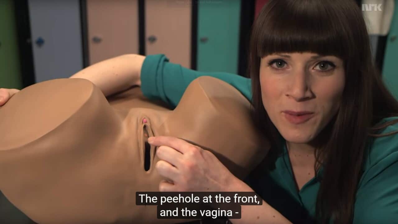 Sex ed on Norwegian children's television show 'Newton'