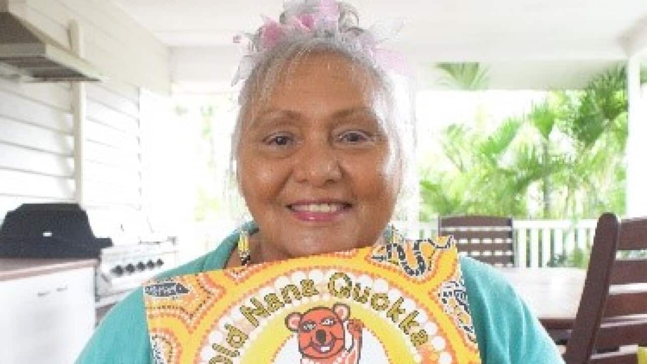 Aunty Rhonda with book.jpg