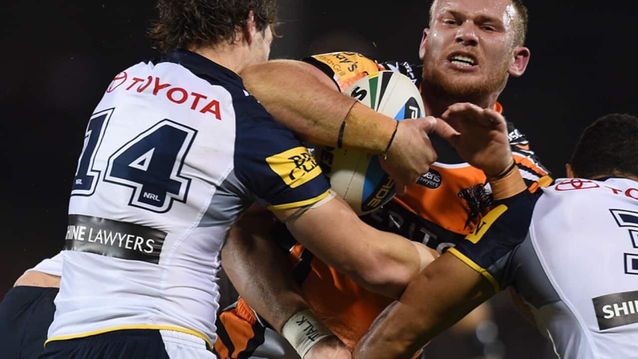 Matthew Lodge of the Tigers