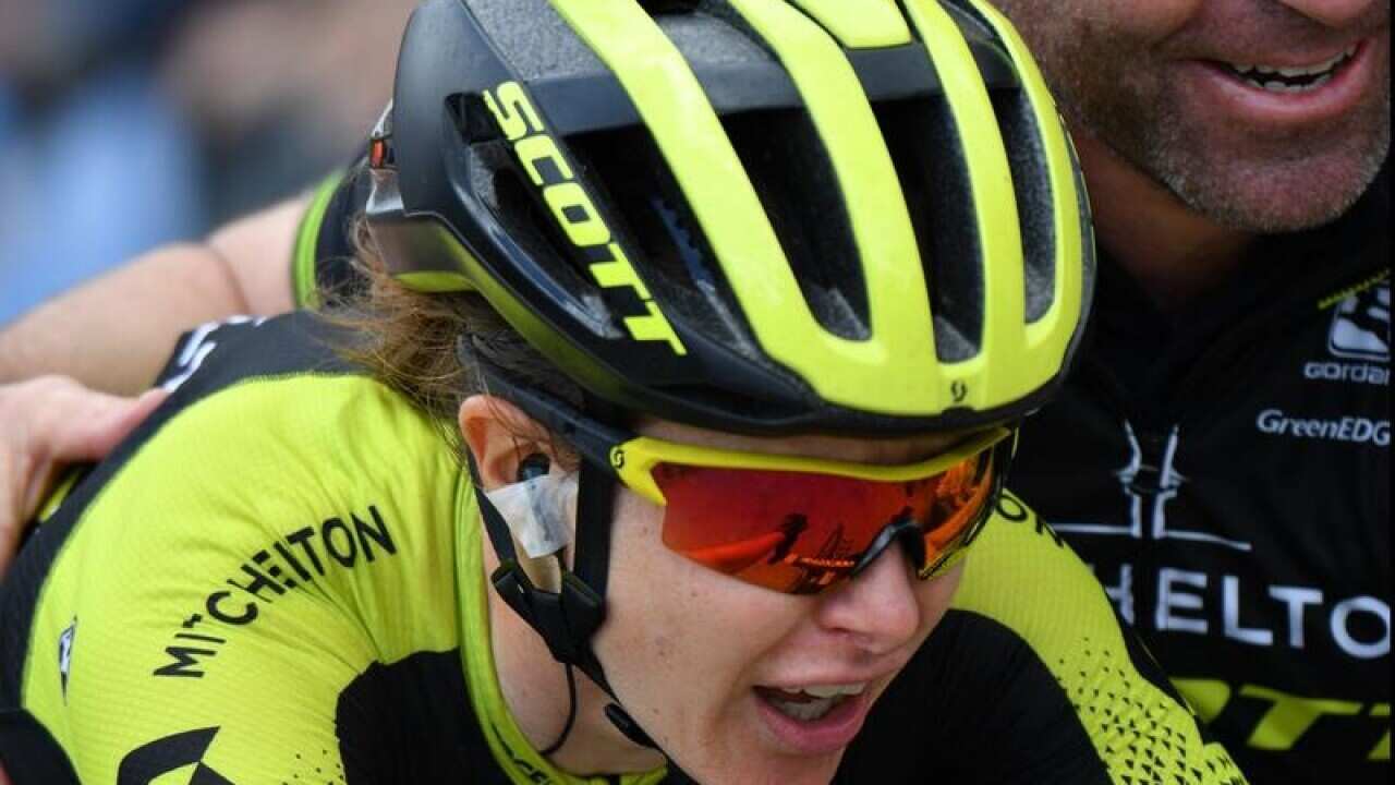 Team Mitchelton-Scott's Australian cyclist Amanda Spratt