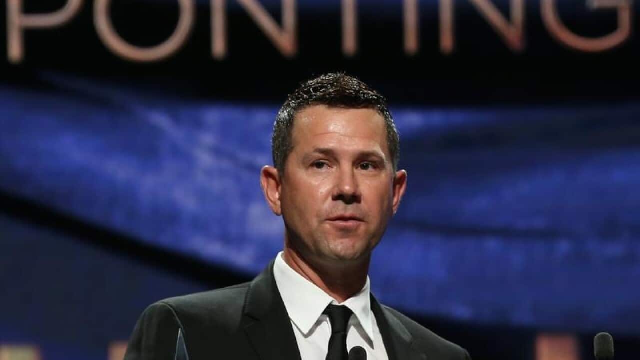 Ricky Ponting is inducted into the cricket hall of fame