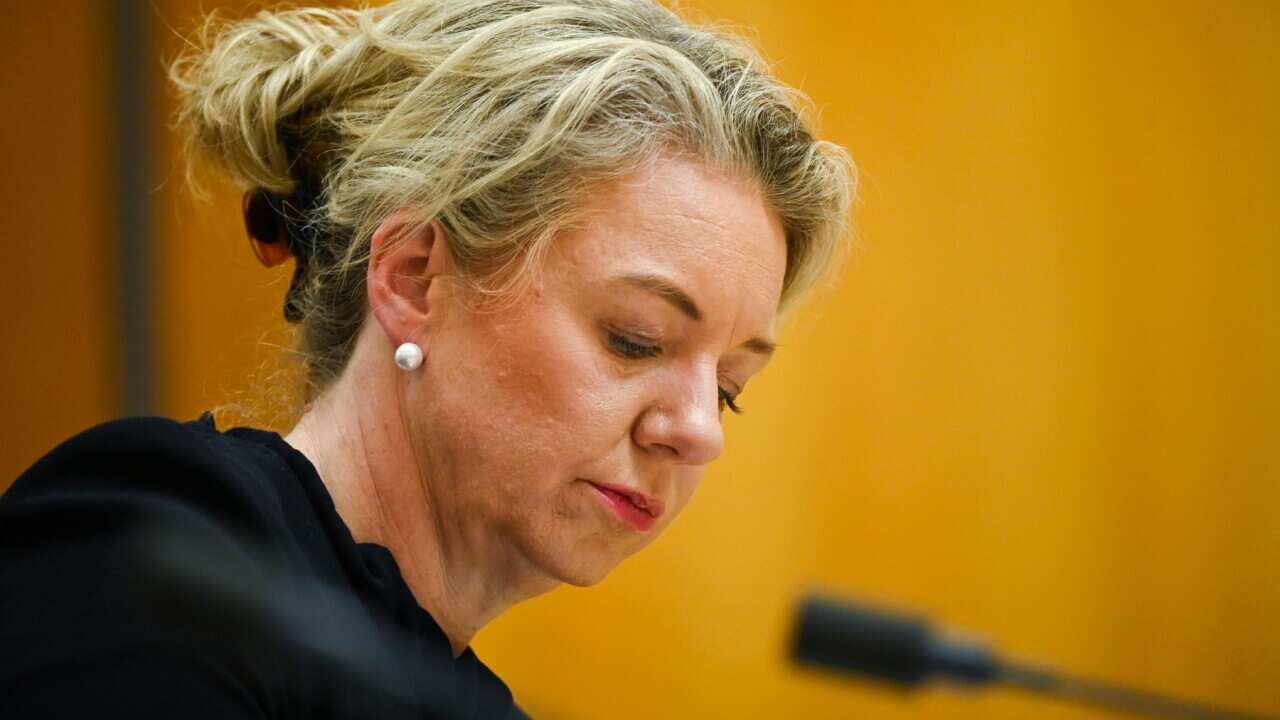 Agriculture Minister Bridget McKenzie during Senate Estimates