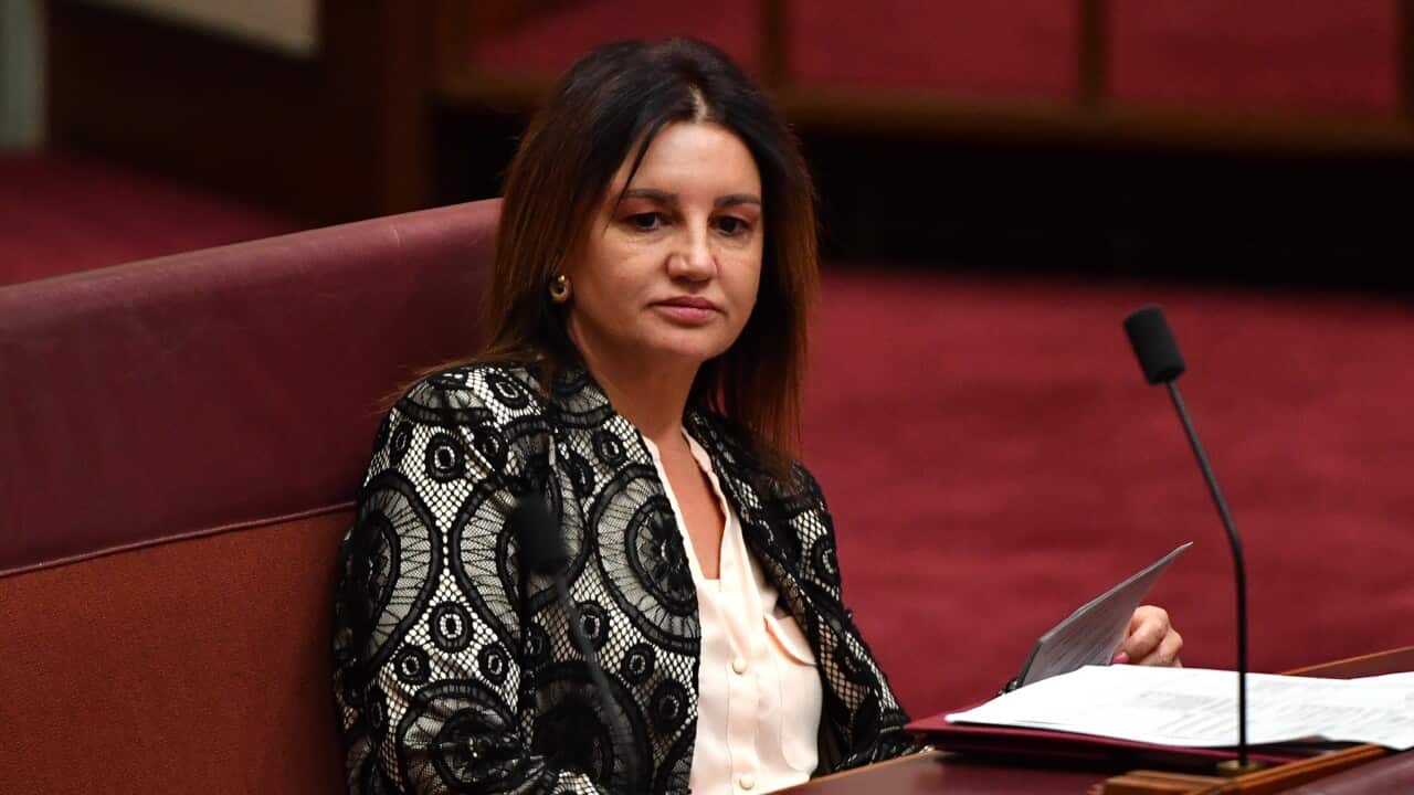 Independent Tasmanian Senator Jacqui Lambie