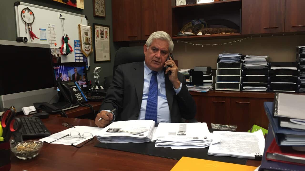 Ken Wyatt at his electorate office in Forrestfield in his seat of Hasluck