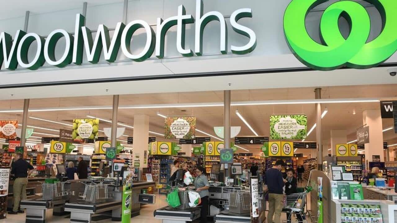 a Woolworths store at Double Bay