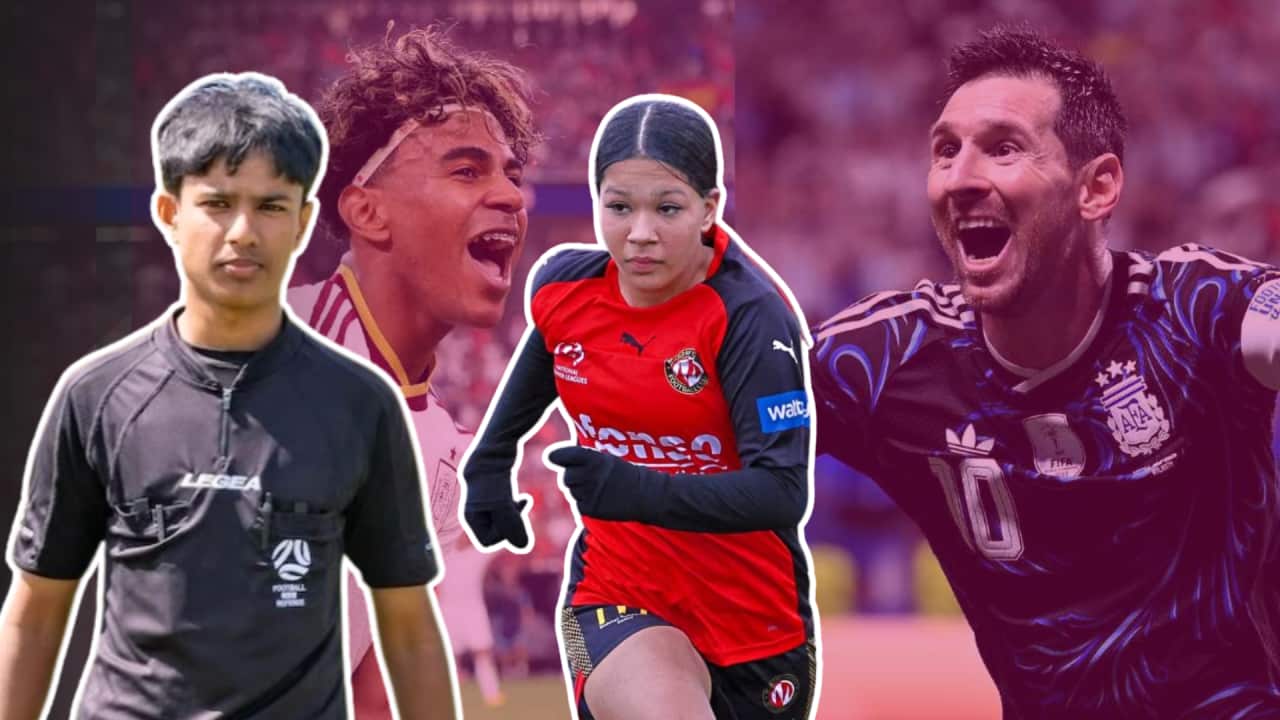 Rojan Rimal (L) and Rowena Rimal (R) shared their football aspirations with SBS Nepali.