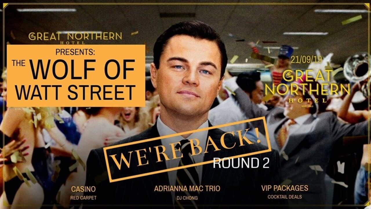 The promotional image for the event, posted to social media.