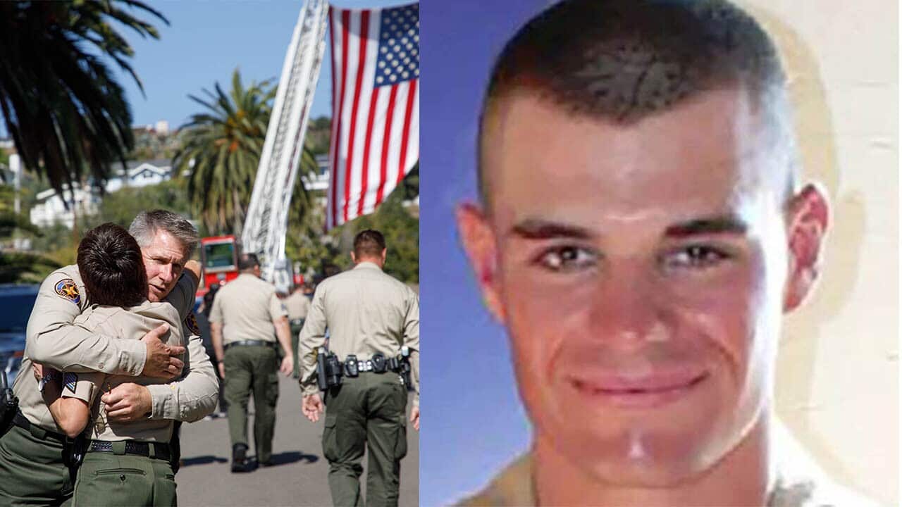 A police officer was among the slain.