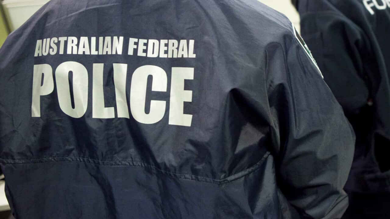 AFP Forensics officers