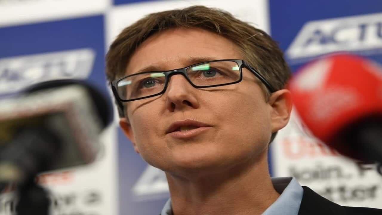 ACTU secretary Sally McManus (file image)