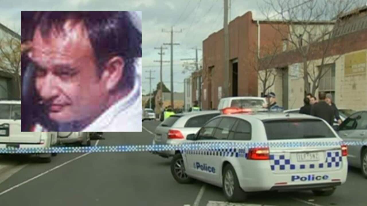 John Christianos' body was found in a bin at a storage facility in Melbourne.