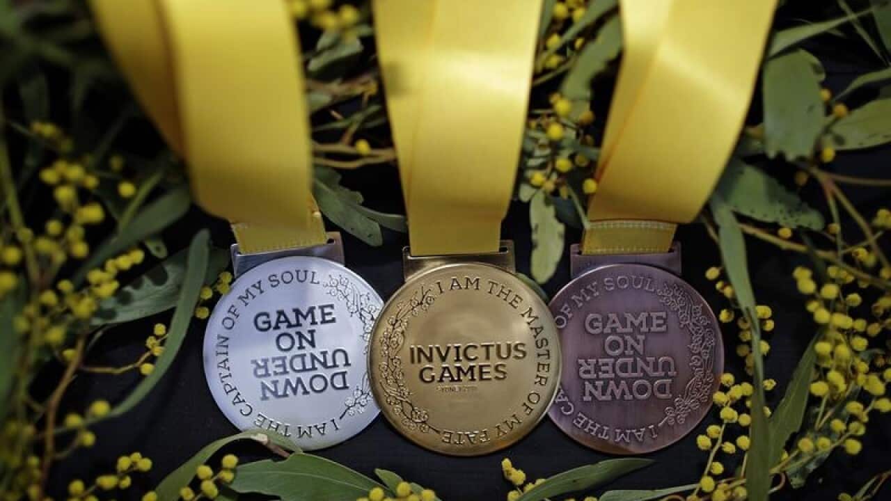 2018 Invictus Games medals