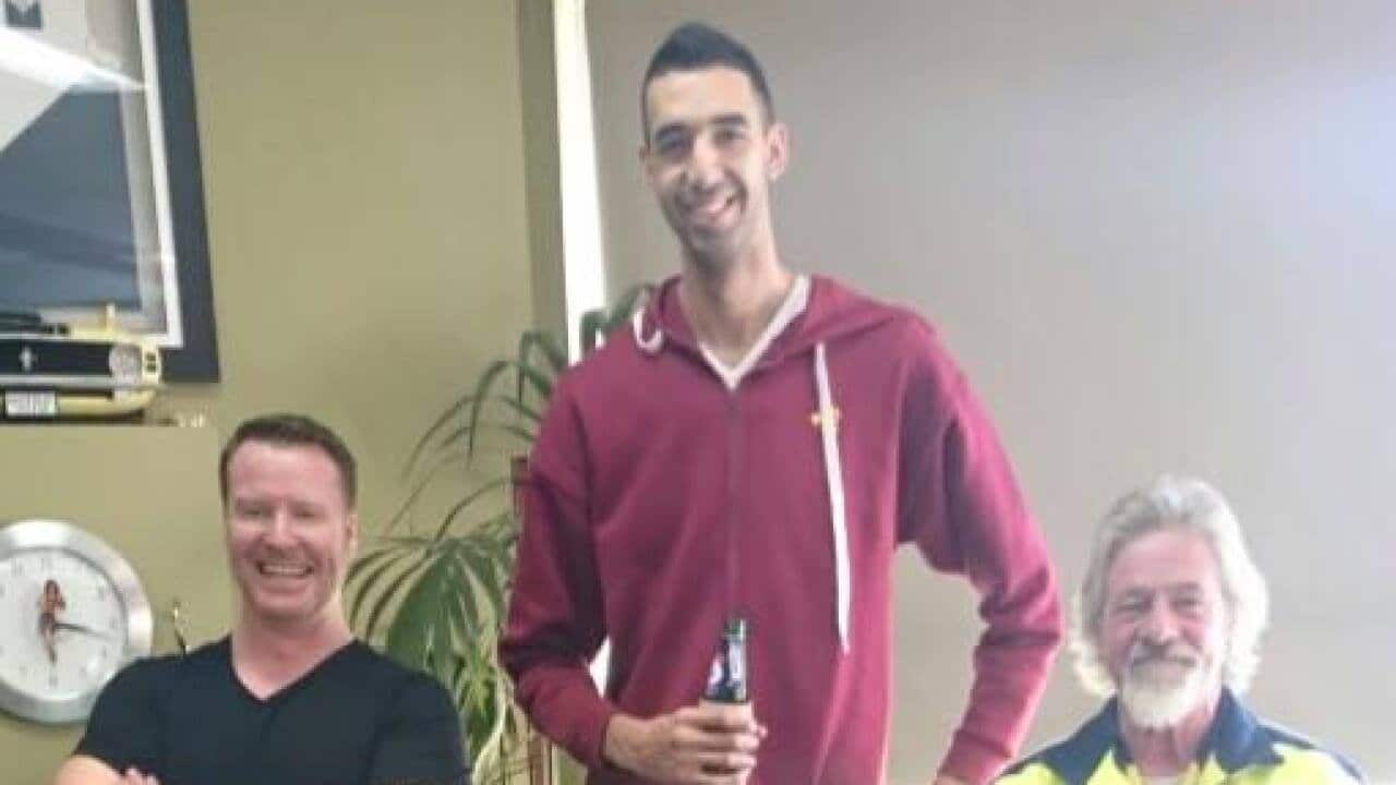 El hombre más alto de Australia
