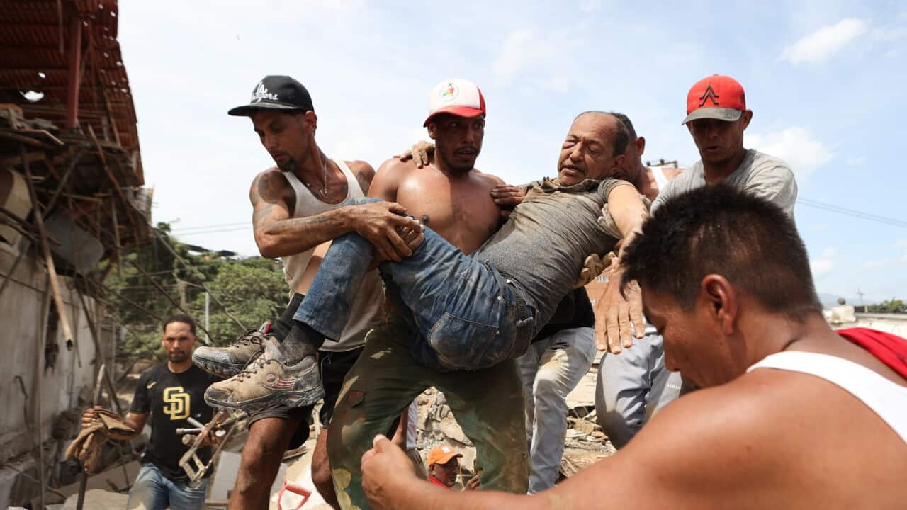APTOPIX Venezuela Earthquake