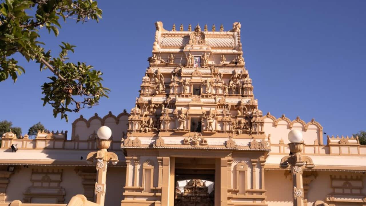 Entrance of Sydney Murugan Temple NSW