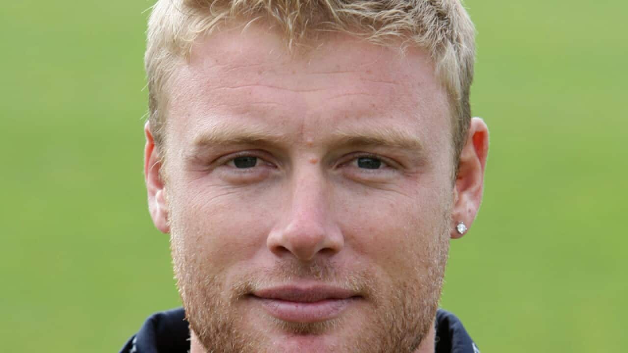 England cricketer Andrew Flintoff