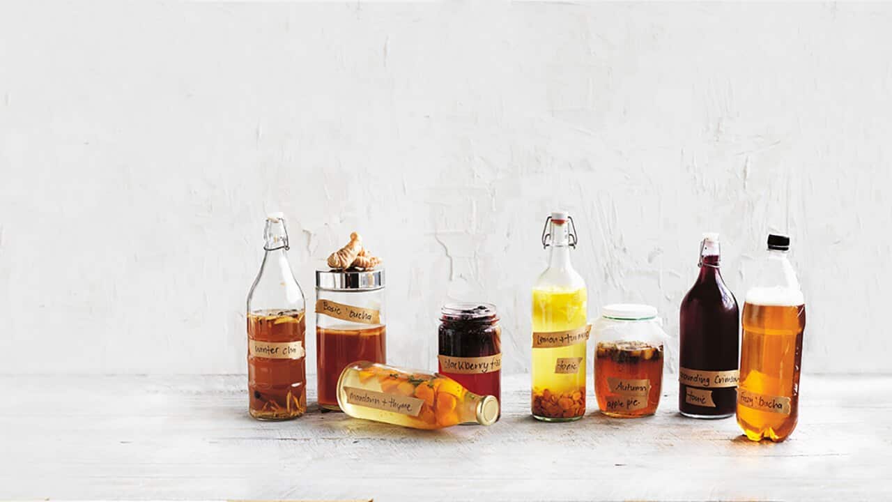 Recipes for kombucha appears in popular cookbooks, such as Sarah Wilson's 'I Quit Sugar: Simplicious'.