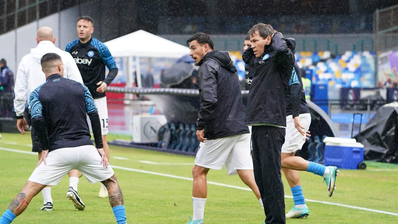 Serie A match SSC Napoli v Empoli FC - Stadio Maradona