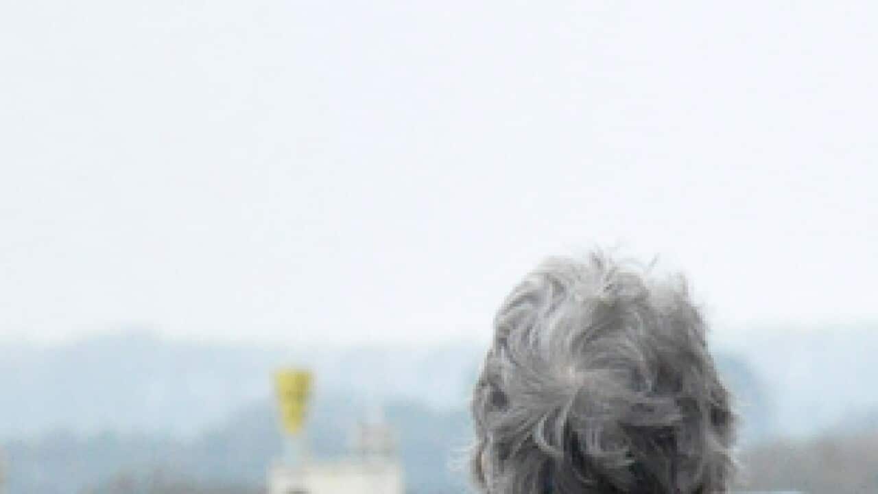 An elderly couple (AAP)