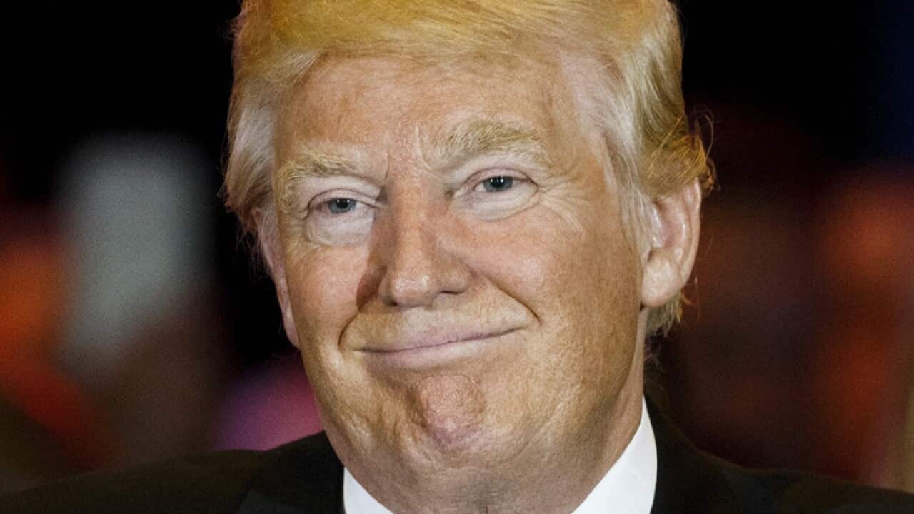 Republican presidential candidate Donald Trump