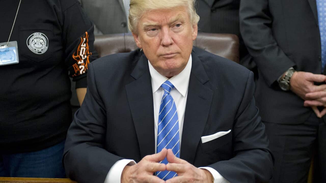 US President Donald Trump