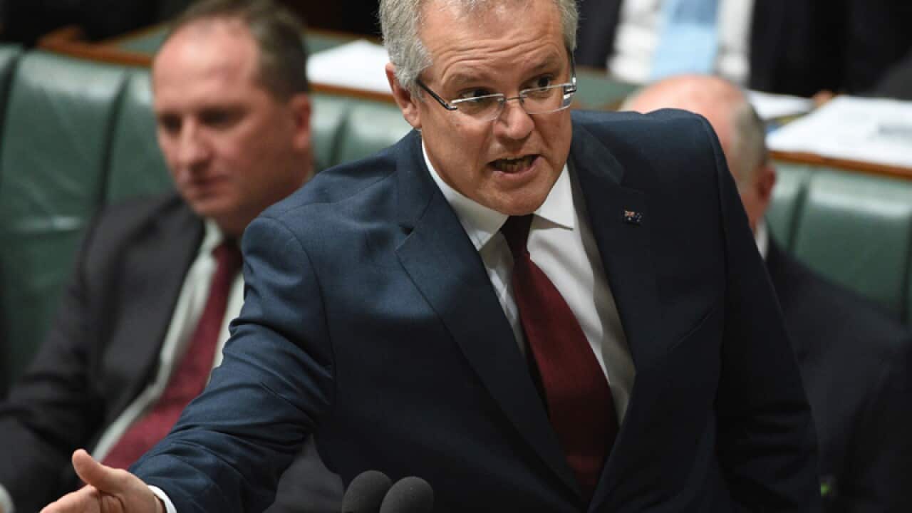 Treasurer Scott Morrison.