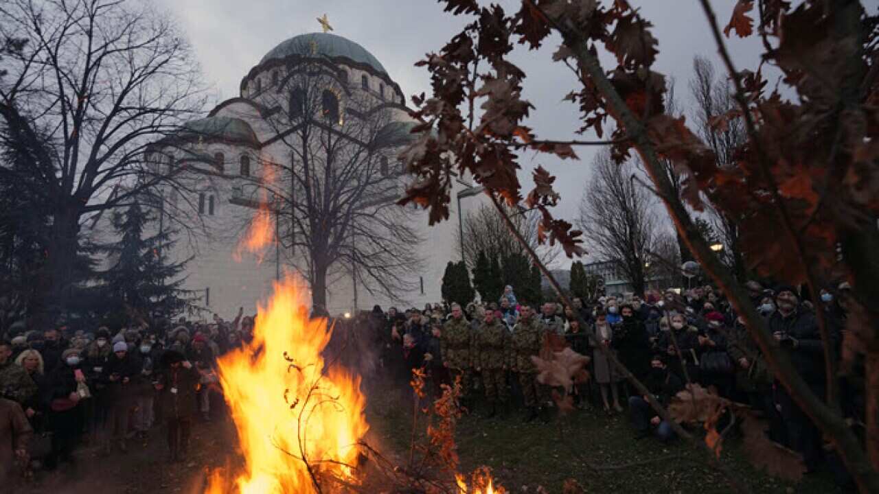 Orthodox believers in Serbia celebrate Christmas on January 7,