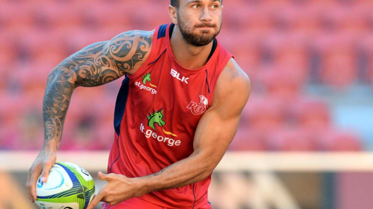 Queensland Reds player Quade Cooper
