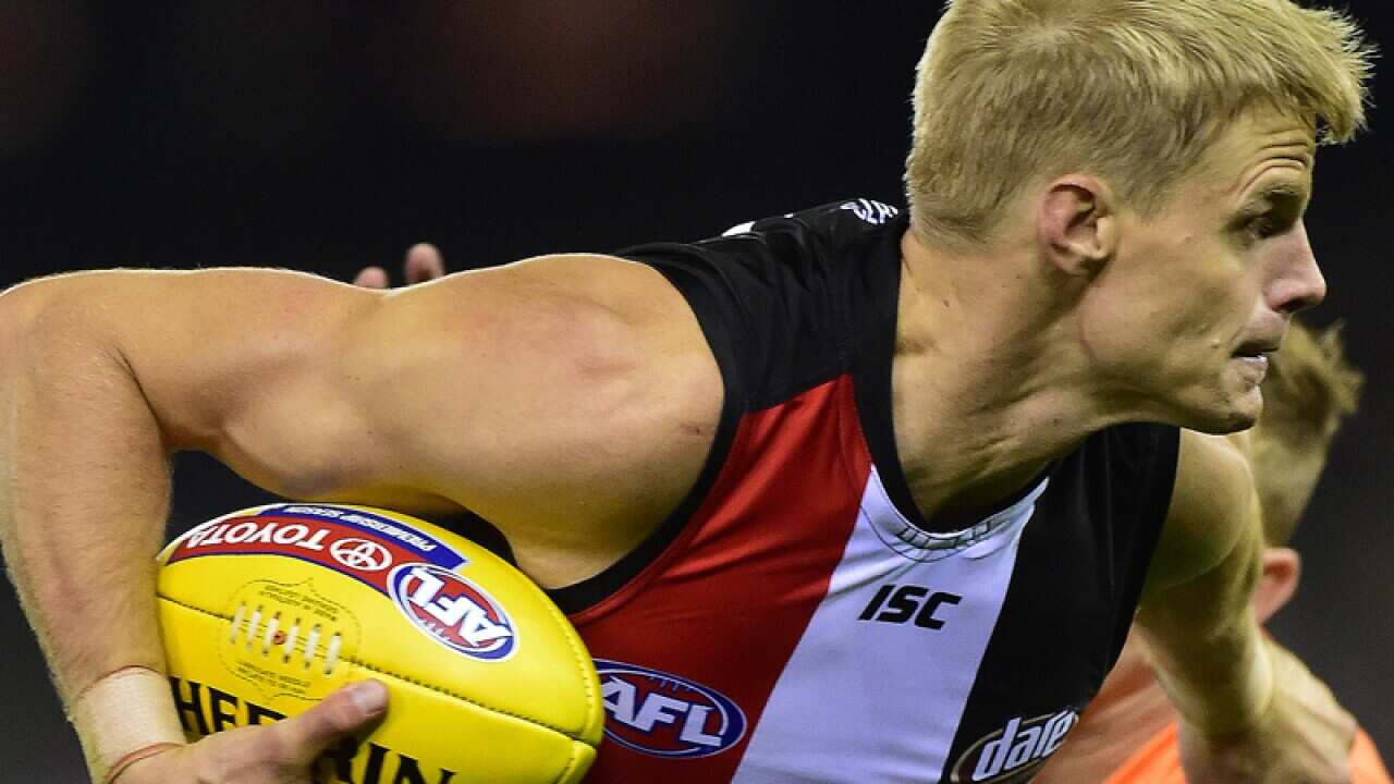 St. Kilda captain Nick Riewoldt.