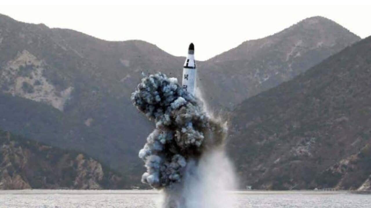 North Korea rocket test