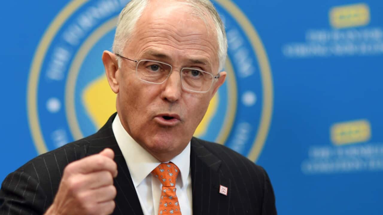 Australian Prime Minister Malcolm Turnbull