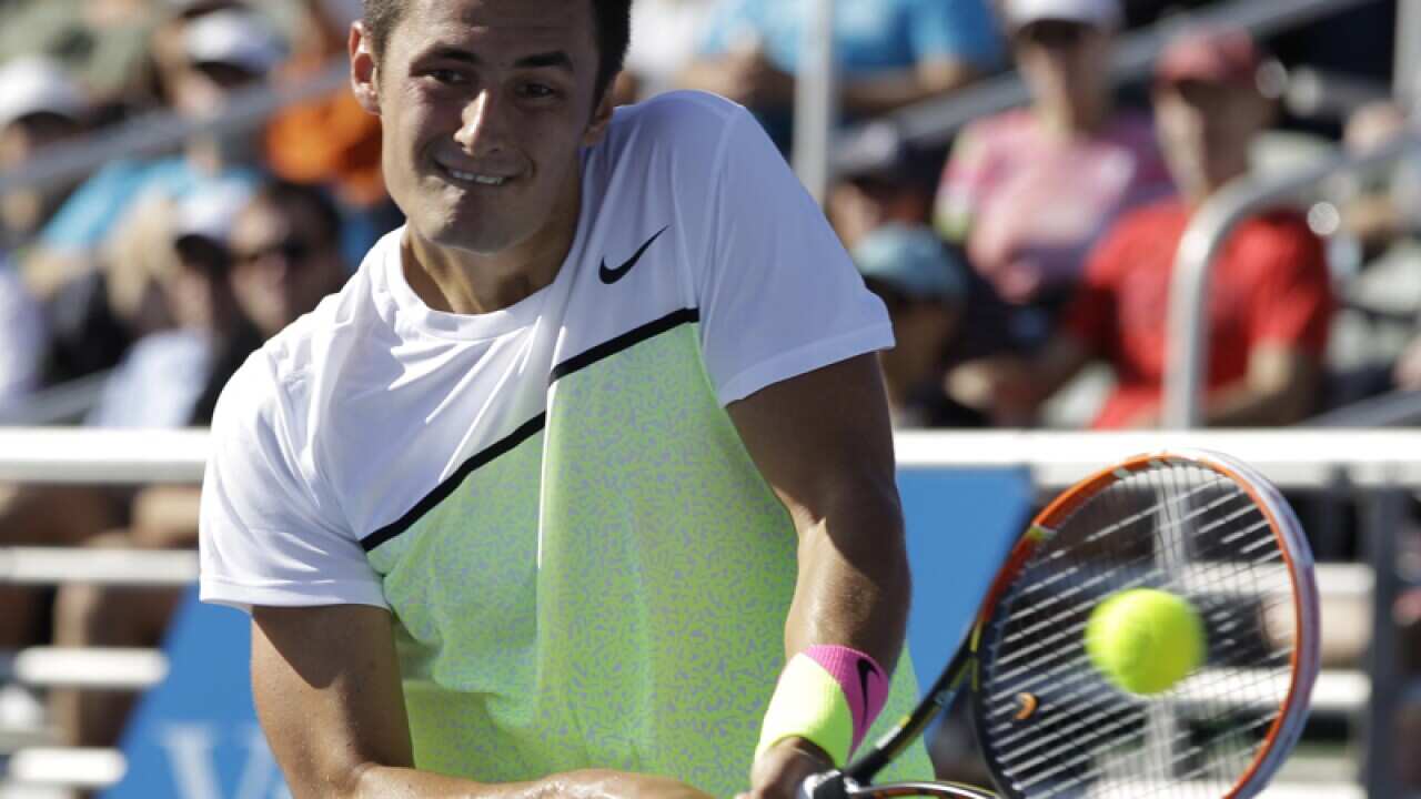 Australian tennis player Bernard Tomic