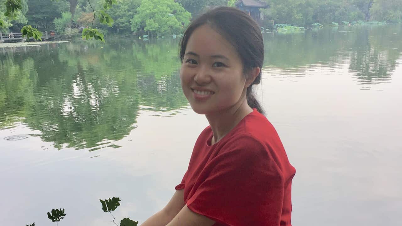 陈若男接受SBS记者冯凯的采访，和大家分享她在澳大利亚当幼师的感受