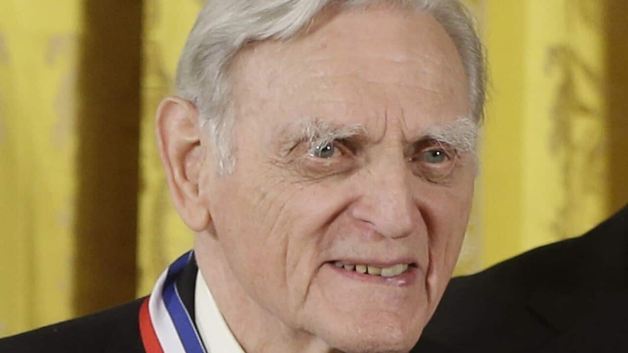 John Goodenough, the oldest person to receive a Nobel Prize, in 2013.
