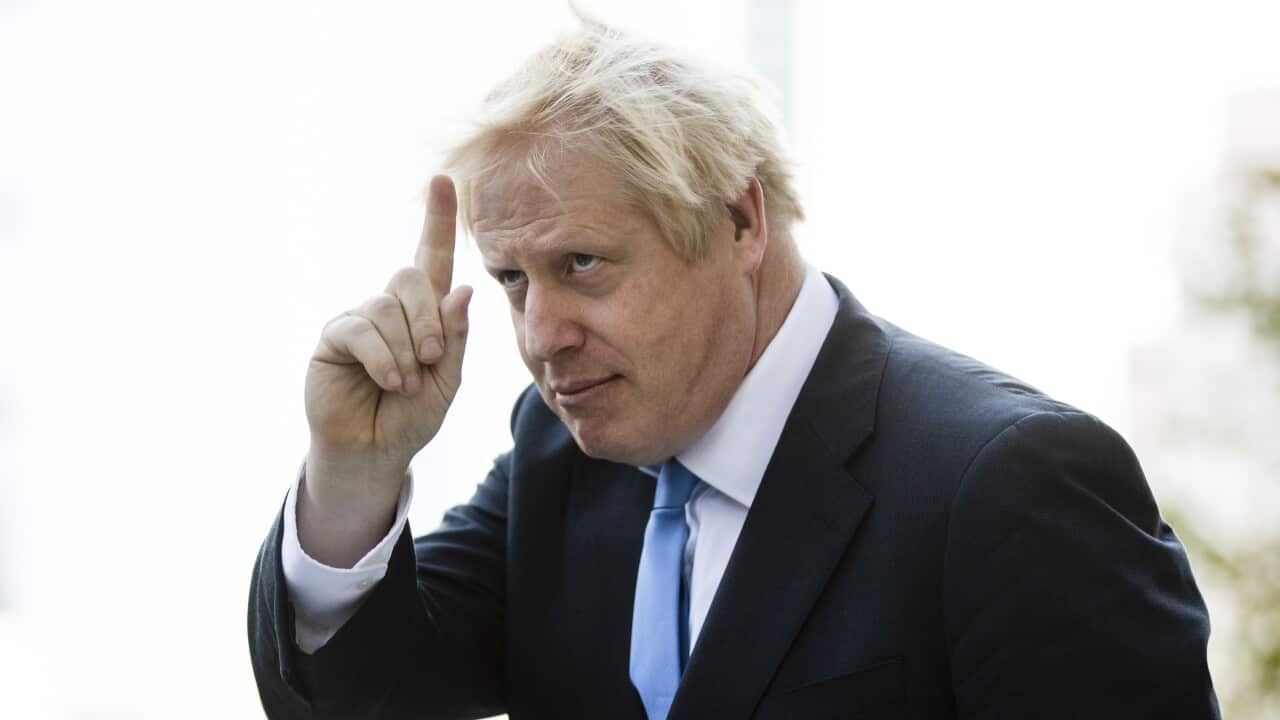 British Prime Minister Boris Johnson