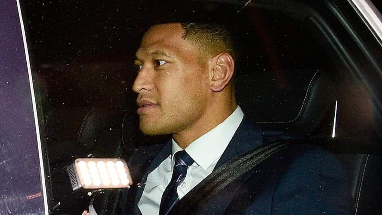 Israel Folau leaves Rugby NSW after a Code of Conduct hearing