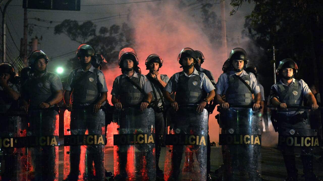 Seurity force in Brazil