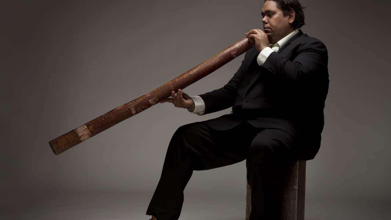 Acclaimed Aboriginal musician William Barton is opening the Sydney Sacred Music Festival today in Marrong