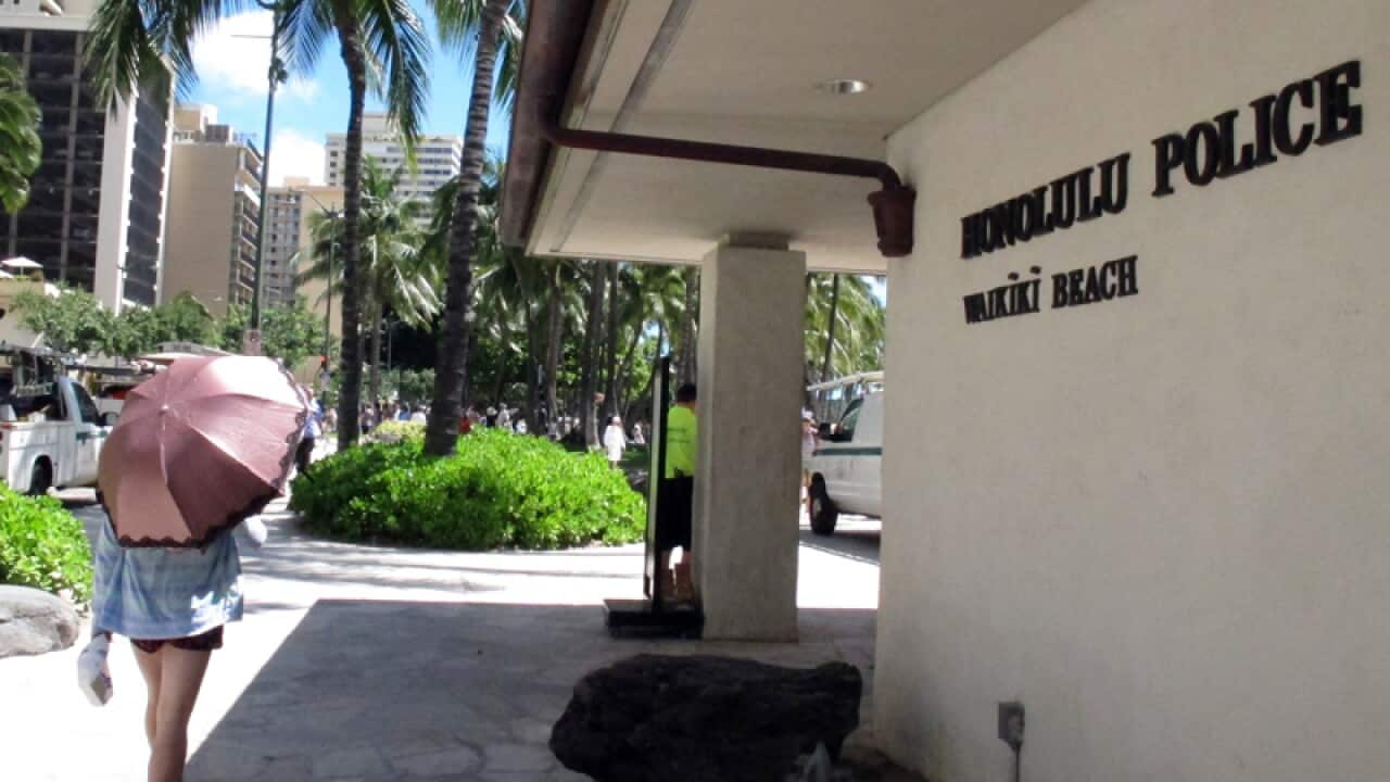 A police station in Hawaii
