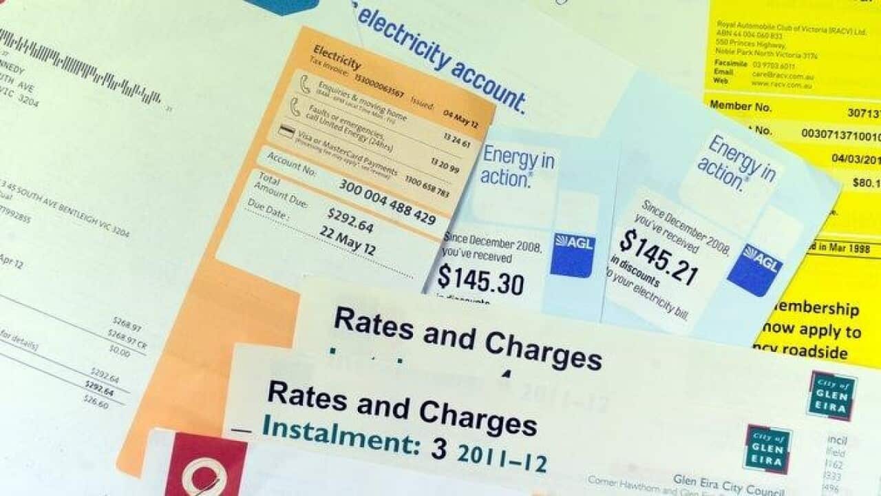 Utility and rates bills in Melbourne