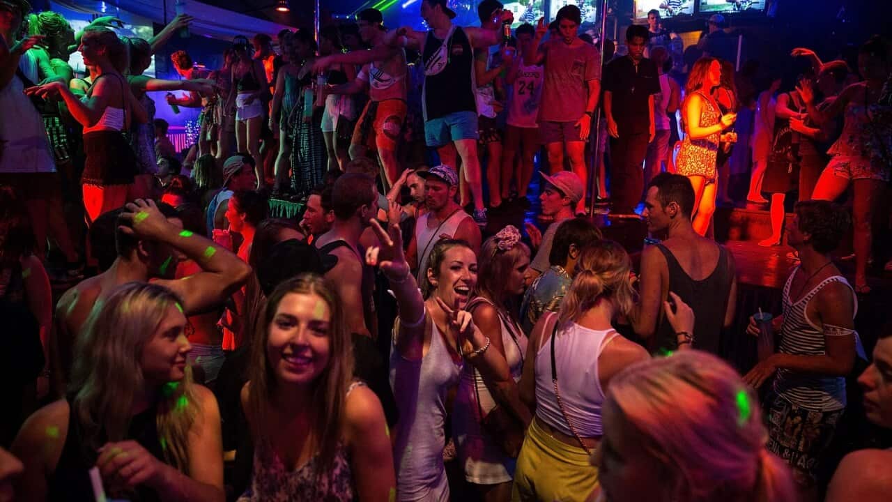 Australian Holiday Makers Celebrate 'Schoolies' Week In Bali