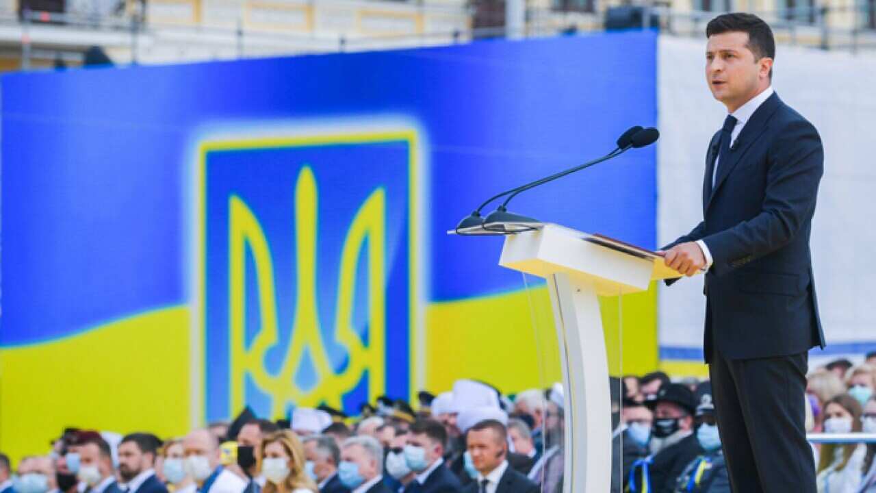 President Volodymyr Zelenskyy, Independence Day.