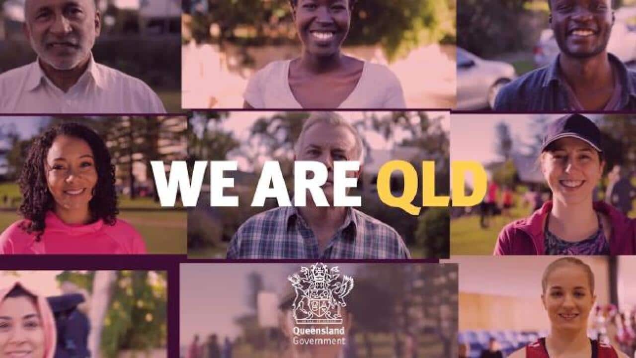 Still from the We are Queensland campaign