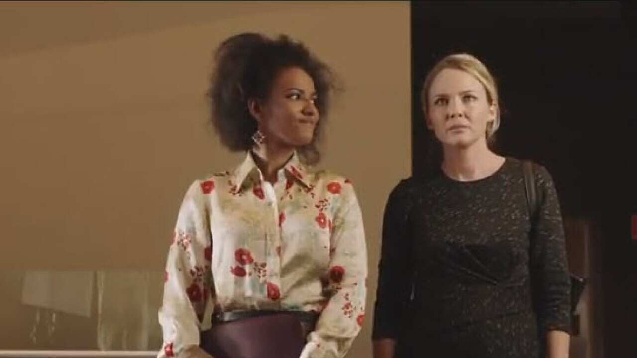 Screen grab from the Racism - it stops with me campaign video