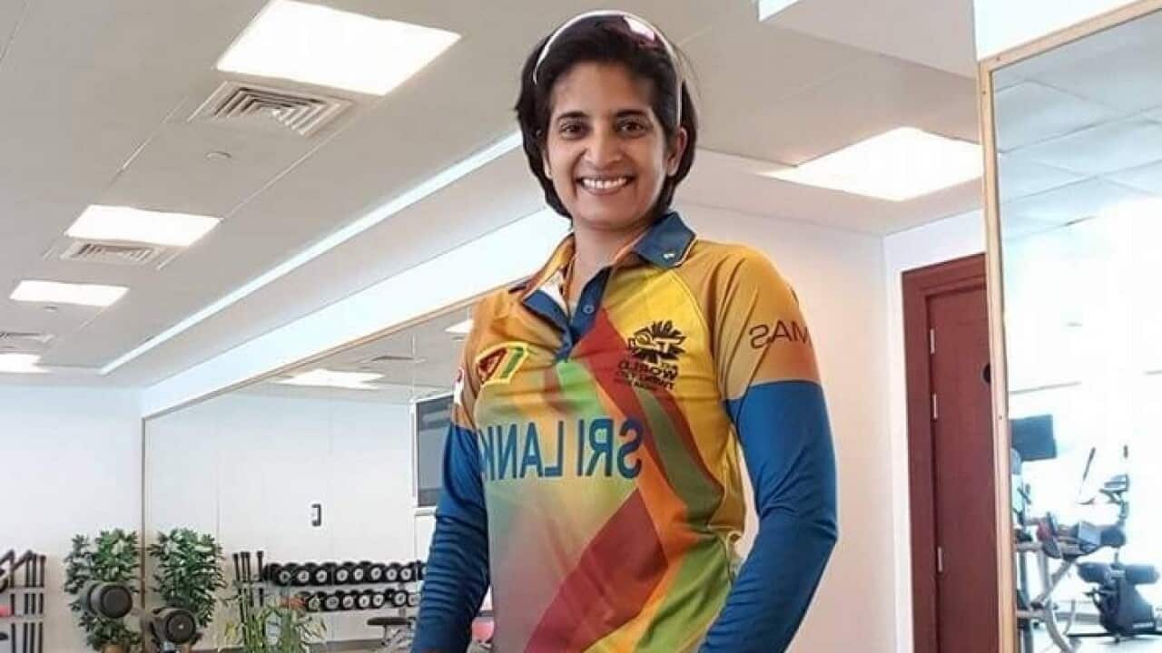 Former Sri Lankan women's cricket captain Chamini Senevirathne