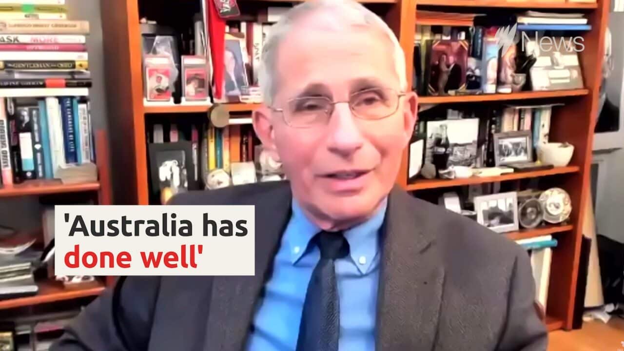 America's top coronavirus expert praises Victoria for its pandemic response