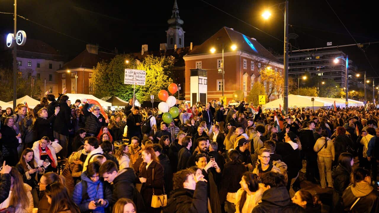 Parties break out in Budapest streets after opposition win