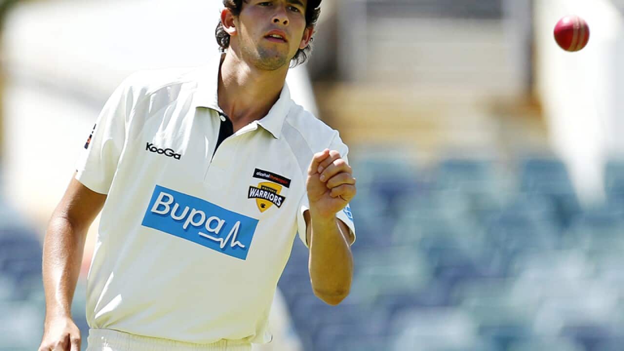 Ashton Agar of the Western Warriors