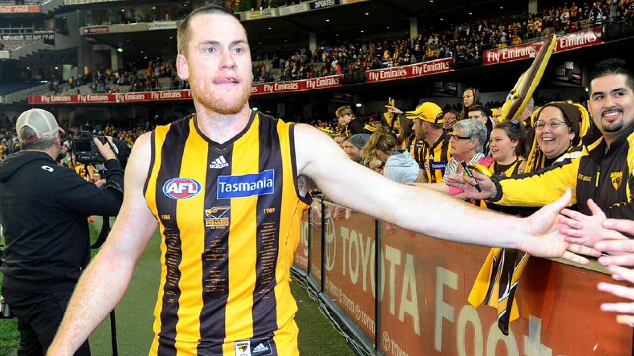 Jarryd Roughead of Hawthorn.